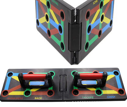 Tabla de Flexiones Multifuncional para Principiantes (Forma de W)