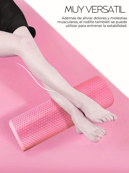Rodillo de Espuma (Foam Roller) de Yoga "Nube Iridiscente" para Masaje Corporal