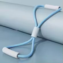 Banda Elástica en Forma de 8 para Yoga y Ejercicios de Espalda (Mujer)